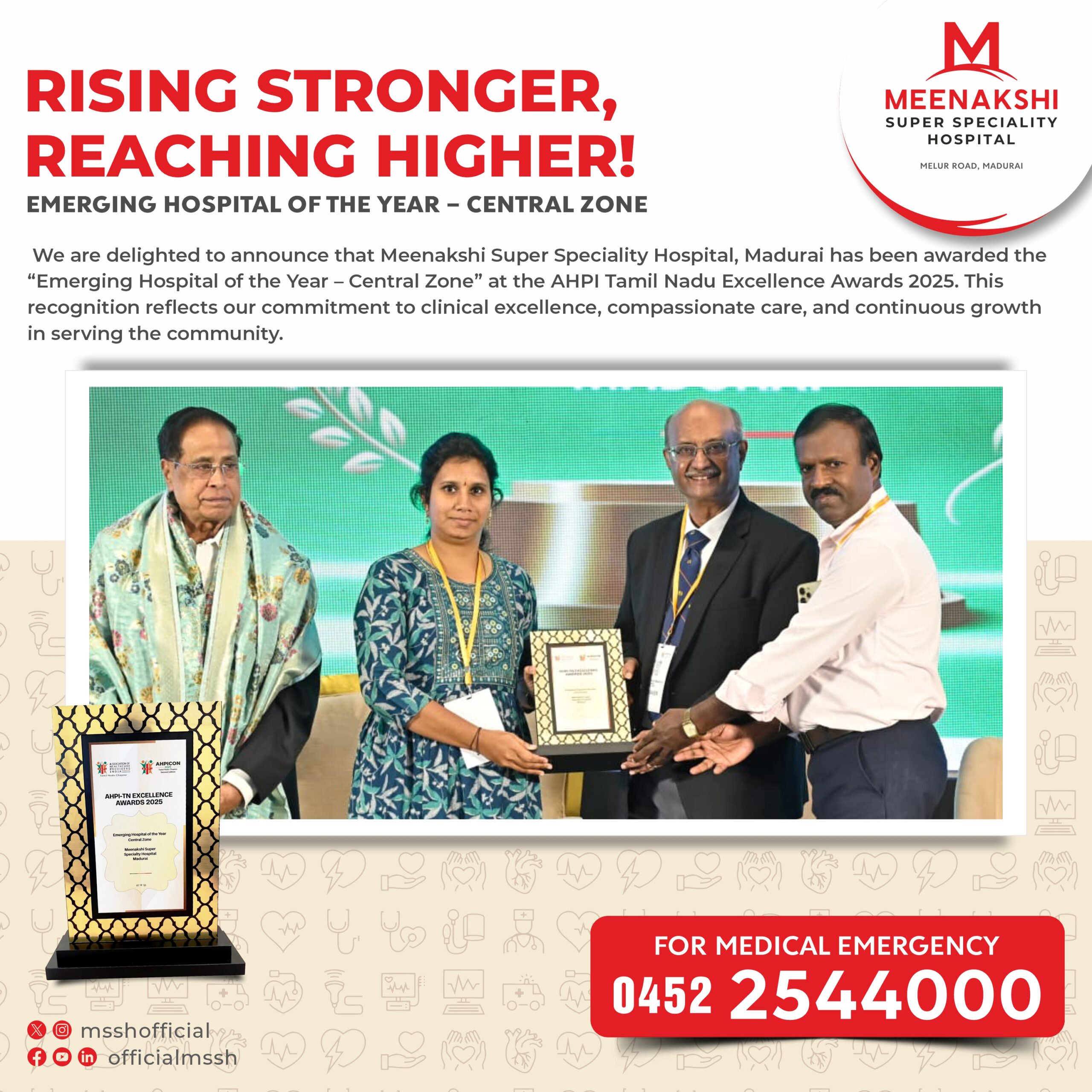 AHPI Tamil Nadu Excellence Awards 2025