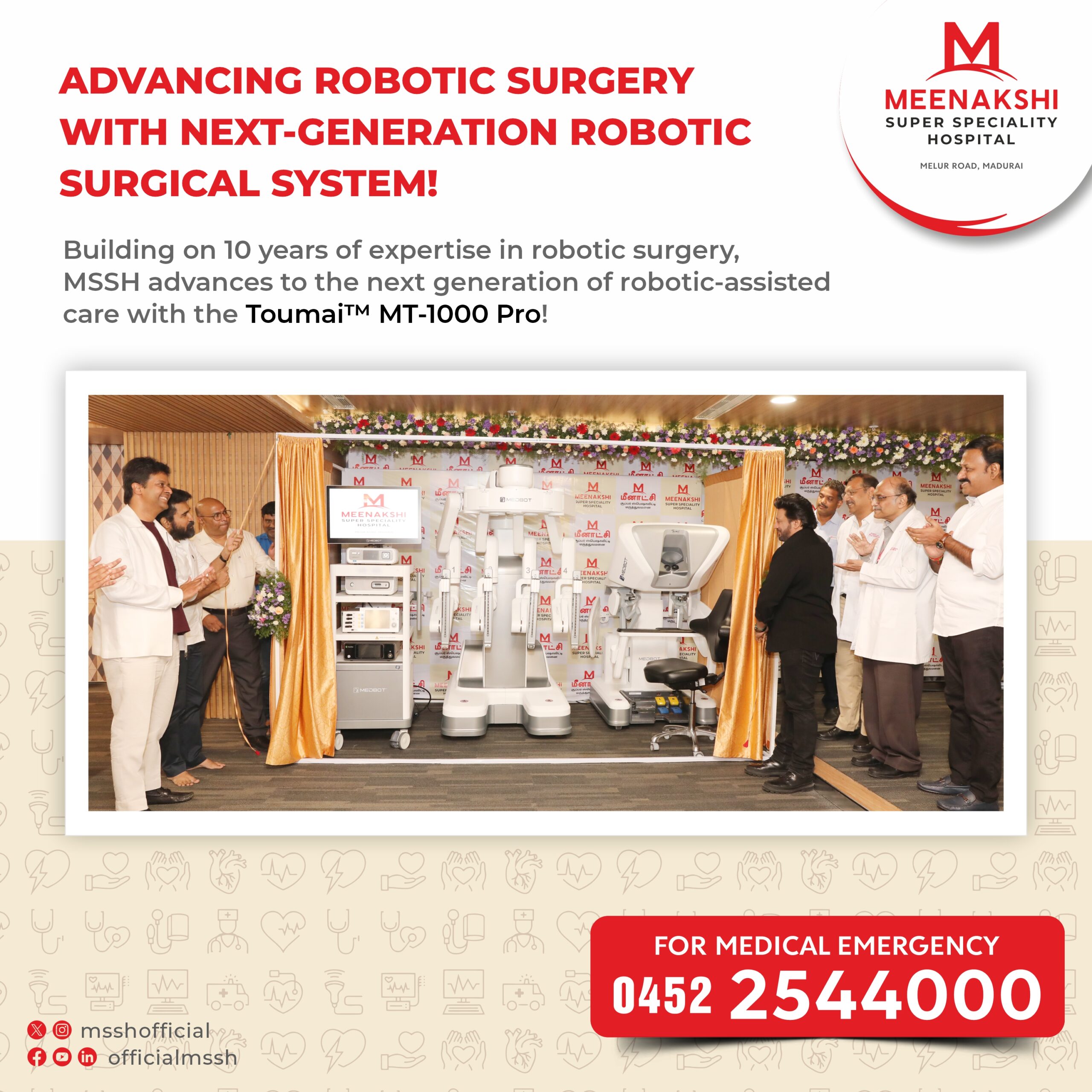 Tamil Nadu’s First AI Robotic Surgical System