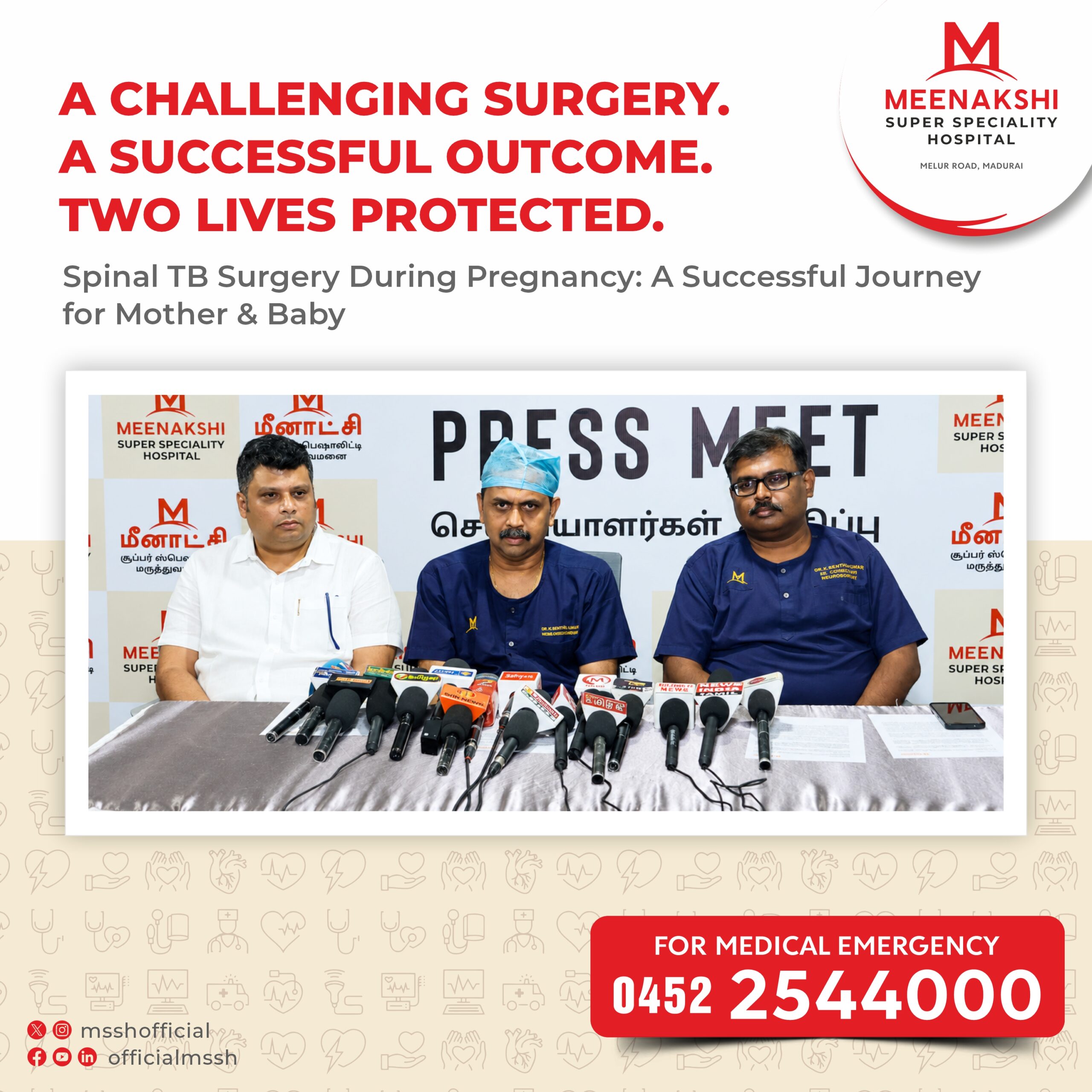 Spinal TB Surgery During Pregnancy: A Successful Journey for Mother & Baby!